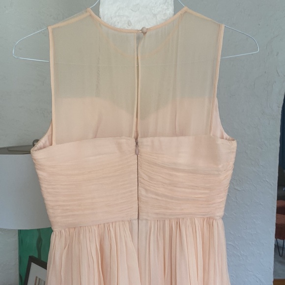 J Crew Blush Bridesmaid or Wedding Guest Dress. Size 4 - Picture 4 of 4